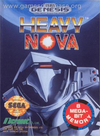 Cover Heavy Nova for Genesis - Mega Drive